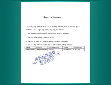 18-英文放假信样版