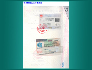 10-巴西使馆认证