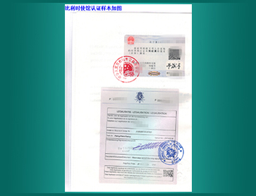 11-比利时使馆认证