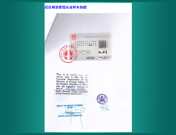 30-尼日利亚使馆认证